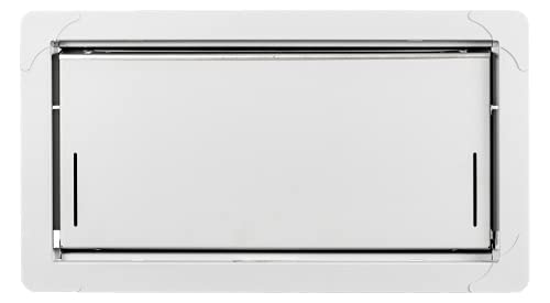 Smart Vent Insulated Foundation Flood Vent, FEMA Compliant and ICC-ES Certified - Model 1540-520, 16" x 8" (White)