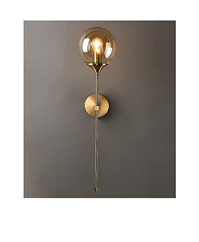 Lámpara de pared elegante con detalles metálicos dorados de alta gama