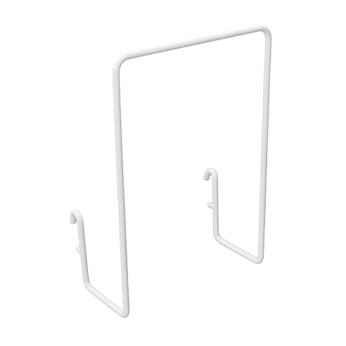 FUNOMOCYA 1pc Pegboard Parts White Sundries Storage Shelf Iron Pegboard Rack Pegboard Accessories