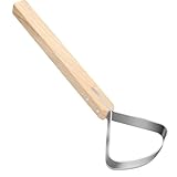 Leriton 1 Pack Hide Scraper Fleshing Tool Fleshing...