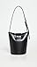 Salvatore Ferragamo Women's Trifolio Bucket Bag, Nero, Black, One Size