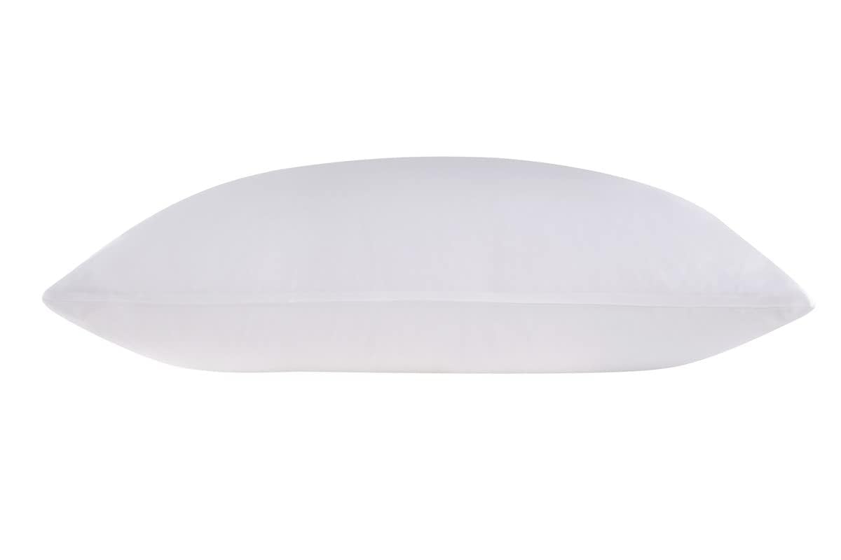 townssilk Federa seta cuscino,100% naturale seta di gelso 19momme,doppia faccia,benefica per capelli e pelle,ipoallergenica,cerniera nascosta,1 pz,50x80cm,Bianco