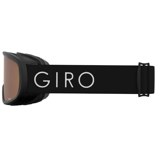 Giro Moxie Womens Snow Goggles - Black Core Light - Amber Gold/Yellow Lens - Medium Frame, BLACK CORE LIGHT AMB - Image 2