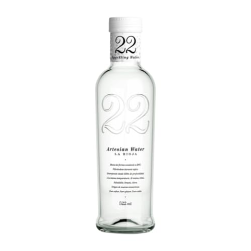 Agua Caja de 20 unidades 22 Artesian Water Con Gas 522 Botella Medium 50 cl