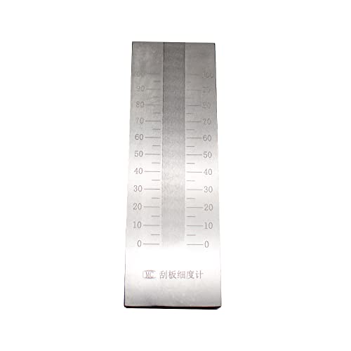 Medidor de Fineness Acero Inoxidable Ranura Única 0-100um miniatura 4