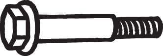 Bosal Exhaust Bolt 258904
