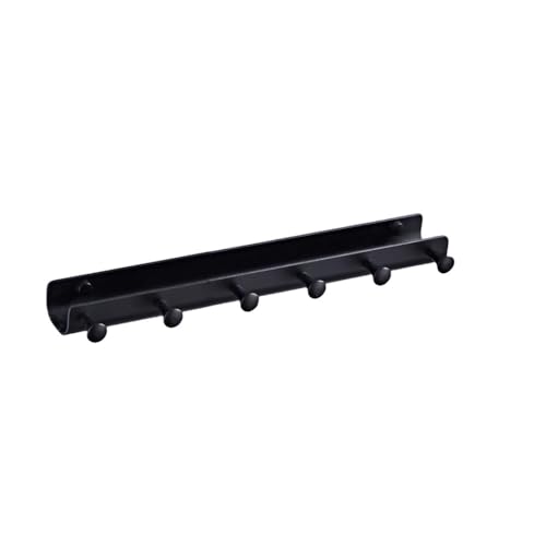 Accesorios de Hardware de baño de Aluminio sólido Toallero Estante Sostenedor de Toalla Individual Estante para soplador de Aire de Pared Soporte para Cepillo de Inodoro Gancho, Gancho de Fila