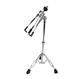 Milisten Alloy Snare Drum Stand Height Lift Feature Drum Holder for Practice Pad and Snare for Beginners and -term Use