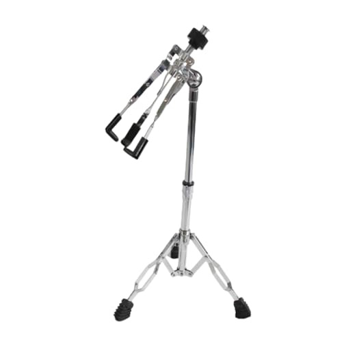 Milisten Alloy Snare Drum Stand Height Lift Feature Drum Holder for Practice Pad and Snare for Beginners and -term Use