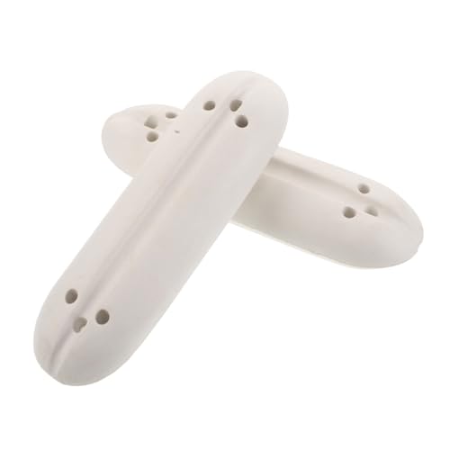 SUPVOX 2pezzi Galleggiante Boa in Eva Bianco di Segnalazione Galleggianti per Reti da Pesca Supporto al Galleggiamento Forte per Ambienti Acquatici Vari