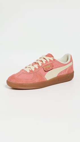PUMA Womens Palermo Sneakers Peach Frost/Creamy Vanilla 6 Medium