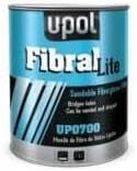 Vista 2 de U-POL Productos 0700 - Relleno de Fibra de Vidrio (3 Litros), Junto con Pasta BPO