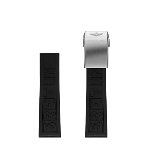 Bracelet montre caoutchouc 22mm étanche anti-transpiration pour Breitling Avengers
