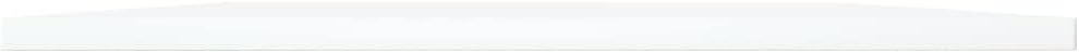 vidaXL White Bookshelf Boards – Set of 4, Modern Design, Engineered Wood, Easy to Clean, 39.4"x19.7"x0.6", Ideal for Extra Storage or Replacement
