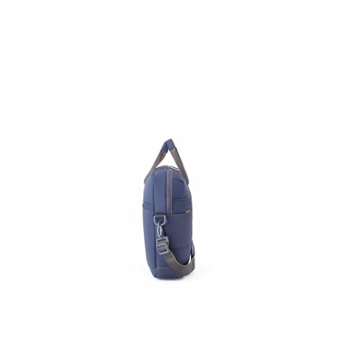 Image of American Tourister Urban Biz | 10 Ltrs | 1 Compartment | Detachable & Adjustable Strap | Small Briefcase | 1 Year International Warranty | Blue