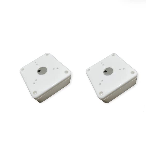 bectro PVC Square Junction Box 4x4 Inches for CCTV Cameras (Pack of 2)-picture-25