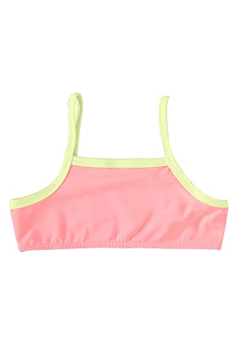 Maiô Regata Infantil Estampado FPS 50 Quimby Menina, Verde, 10