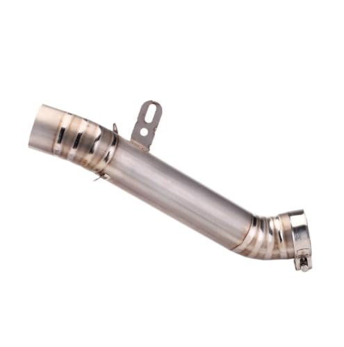 Tubo medio de escape soluciona holguras de conexión de 51mm en moto RSV4