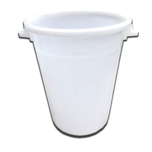 Skimflex Mixing Bucket 100L – Heavy Duty Plastic Builders Bucket for Cement, Mortar, Plaster | 4 Bag Capacity | Tough Trade Site Tub for Skimming & DIY