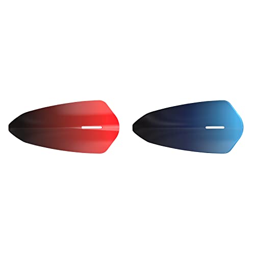 LEXIN GTX Coquille Décoratif Bleu et Rouge Cover
