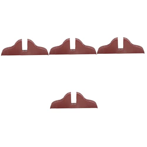 CIYODO 4 Pcs Base Da Tela Pés De Tela De Privacidade Suporte Divisor De Painel Base De Suporte De Pa