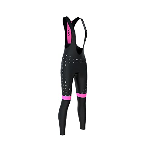 FDX Women’s Cycling Bib Tights, Padded, Super Roubaix Thermal Fabric, Windproof, Quick Dry Ladies Cycling Bib Pants… - Image 4