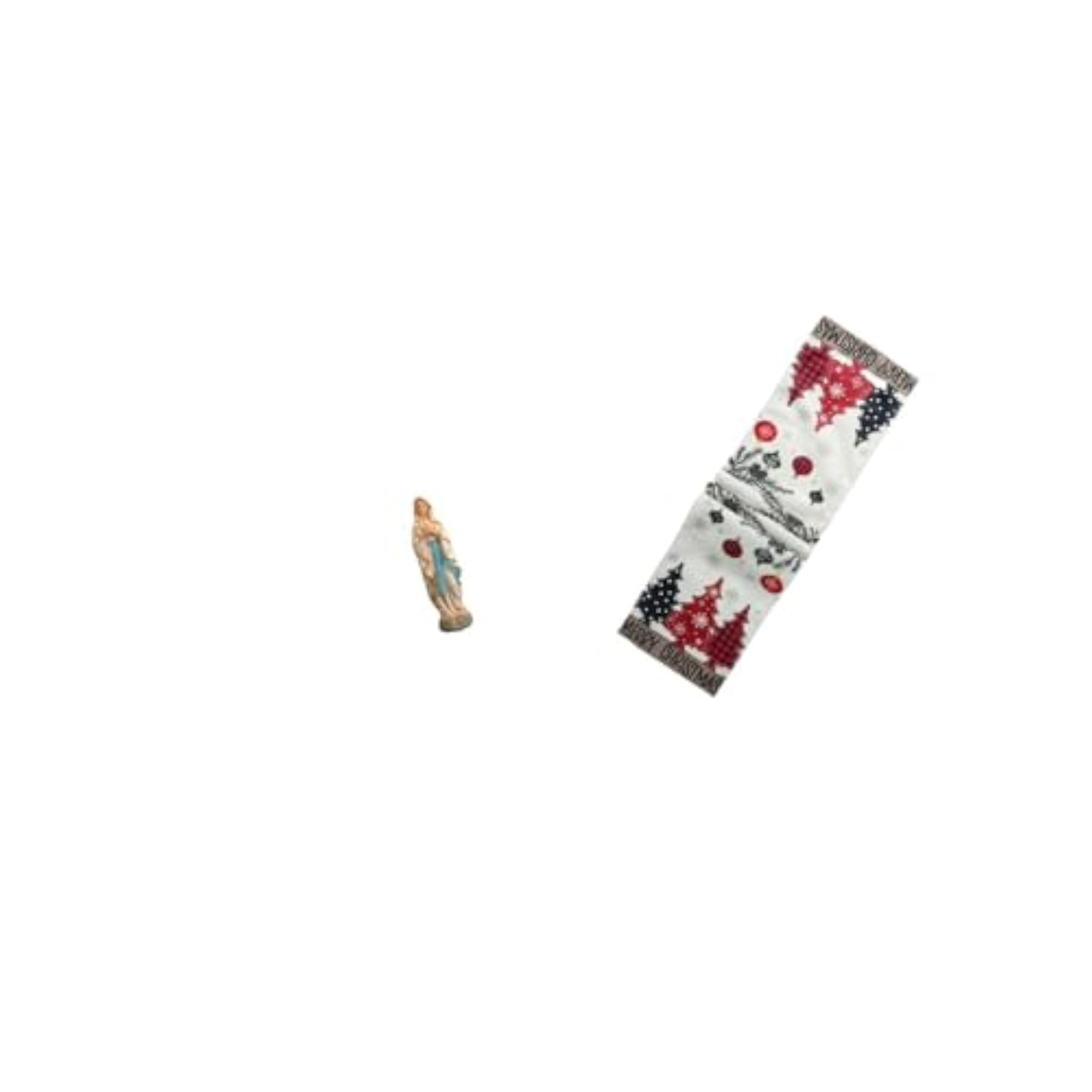 Blessed Luther Christmas Table Runner Statue Decorative