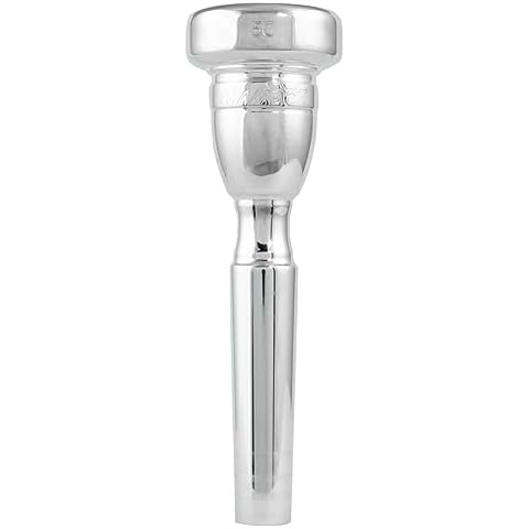 Champion Music Replacement Medium Cup Silver Plated Brass Trumpet Mouthpiece Cover