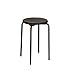 Tabouret fixe - assise en mousse de polyuréthane - lot de 6