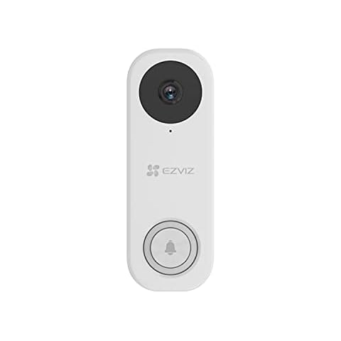 EZVIZ 5G WiFi 5MP Video Doorbell, 176° Ultra-Wide FOV, Human/Vehicle Shape Detection, Sound and Light Alert, Two-Way Talk, Weatherproof, | DB1 Pro Cover