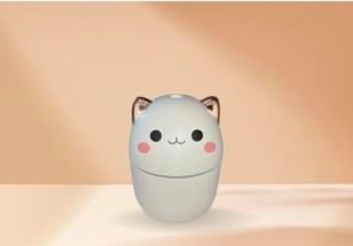 Miniatura 5 de Humidificador USB Cat Cool Mist - Humidificadores para dormitorio, 10.1 fl oz, mini humidificador para coche, escritorio, oficina