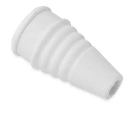 Vision4ever Short 3/4 Inch Tap Swirl Nozzle – Anti-Splash Flexible Rubber Top for Kitchen and Bathroom