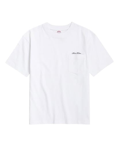 [Brooks Brothers] [�u���b�N�X�u���U�[�Y] ���I�����C���X�g�A���聟USA�R�b�g���W���[�W�[ �w�r�[�E�F�C�g �~�j���S �|�P�b�gT�V���c 330002466 �z���C�g M