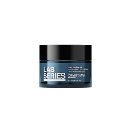 Lab Series Men's Daily Rescue Energizing Gel Cream - Face Moisturizer - Anti Aging, Hydrating, Moisturizing - Skin Care for Men, 1.7 Fl Oz