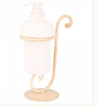 Linea baño 'Relax' Dispensador Jabonera de mesa Marfil