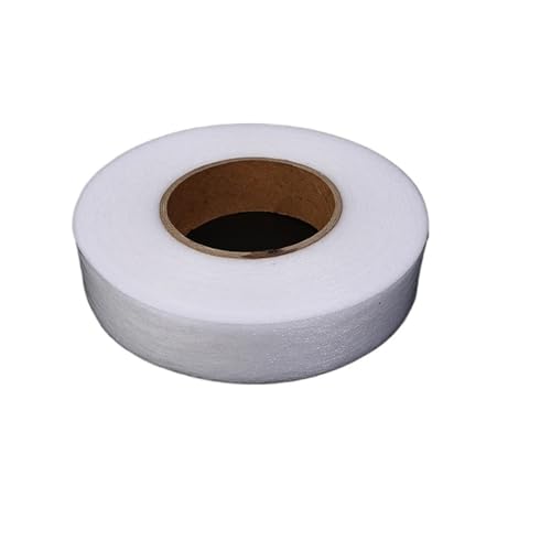ZUGLQYSX Cinta autoadhesiva for dobladillos de pantalones 300/60 m. Acorta el dobladillo tus con plancha. Ideal for proyectos costura y bricolaje(White-2.5cmx60m,240M (4 roll))