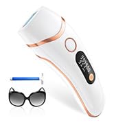Depiladora Luz Pulsada, Depiladora Láser Definitive-999,999 Flashes, 2 Modos 5 Niveles Energía IPL Depilación para Axilas/Cuerpos/Hombres/Mujeres, Salón en Casa