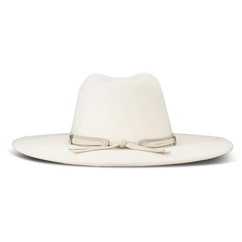 Image of Lucky Brand Womens Ranger Hat | Wide Brim | Felt | Rancher | Americana | Western Inspired | Classic | Fashion | Cowboy