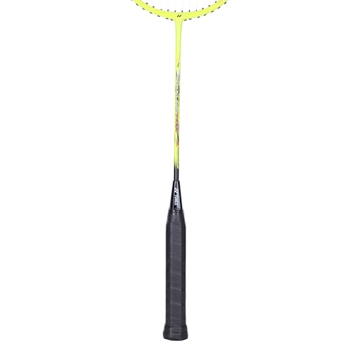 Image of YONEX Nanoflare 9000i Badminton Racquet (Safety Yellow) Strung | G4 Grip | Full Cover