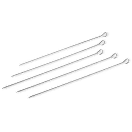 MOESTA-BBQ 10214 - Spiedino per barbecue Churrasco, in acciaio inox con