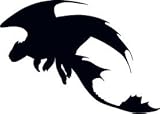 Dragon Style 2 Car Vinyl Decal Sticker Car Window Wall Notebook Laptop Sticker Decal
