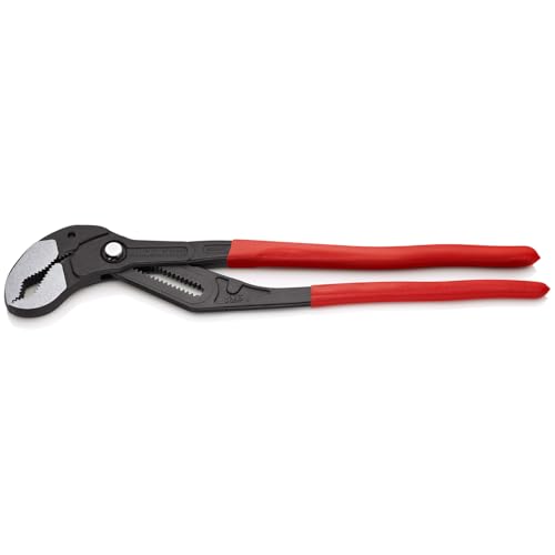 Image of KNIPEX Cobra Water Pump Pliers (Plastic Grip, Red, 560 mm)