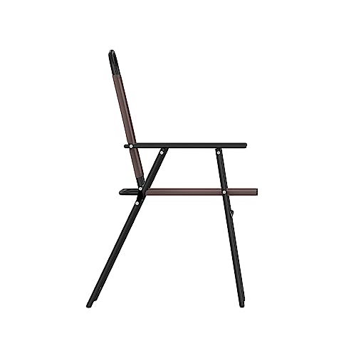 Flash Furniture 4-GM-SC098-BR-GG Mystic Folding Patio Sling Chairs thumb #8