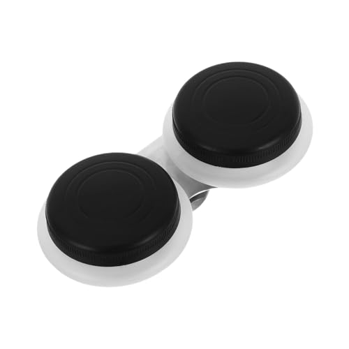 STARTIST Clip on Palette Cup Dipper Cup, Art Painting Supplies, can Clip on Palette with Lid Pot for Watercolor Students Artists, Double slot