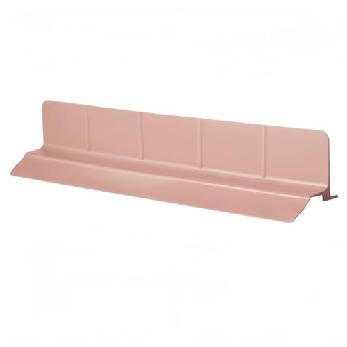 Protector de salpicaduras de silicona para fregadero de cocina con ventosas para proporcionar protección fiable contra salpicaduras de agua y estabilidad (rosa)