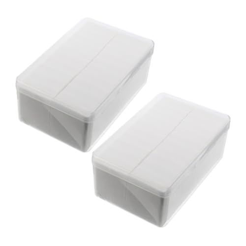 FOMIYES 2000pcs Non-Woven Makeup Pads Facial Cotton Rounds for Face Exfoliating Cleaning