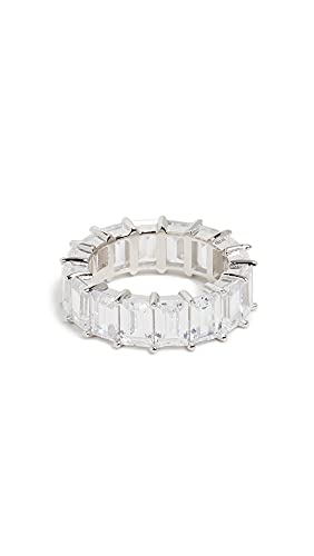 Adina's Jewels Women's Baguette Eternity Band