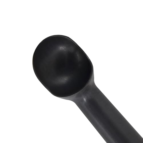 Zeroll 1020-ZT Aluminum Zerolon Anodized Commercial Ice Cream Unique Liquid Filled Heat Conductive Handle,Easy Release 40 Scoops per Gallon Made in USA, 2-Ounce, Black