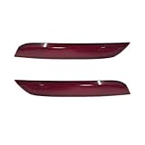 2x Reflektor Rückstrahler Links Rechts Satz Stoßstange Heckklappe Hinten Rot Kompatibel mit VW Polo (2014-2017) 6R0945105B 6C0945106B