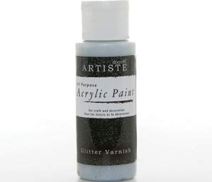 CRAFTY CAPERS D-Glitter All Purpose docrafts Artiste Craft Varnish - 59ml | Craft Varnish